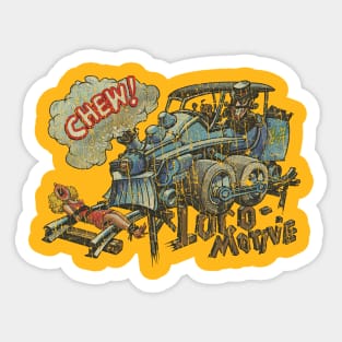 Weird Wheels Loco-Motive 1980 Sticker